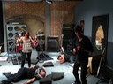 Post fight Hvy Metal Room (w/ whole in foam wall